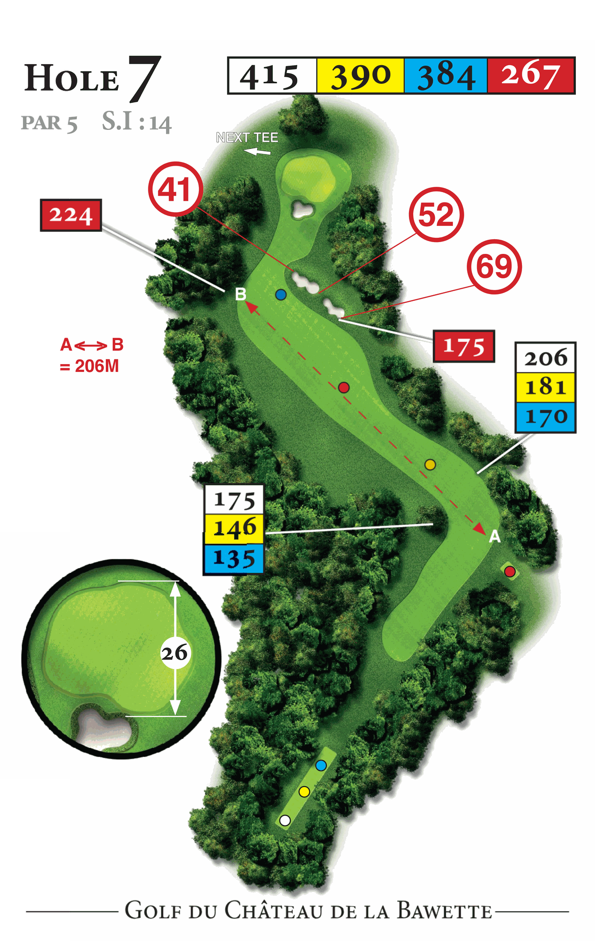 Plan du trou 7